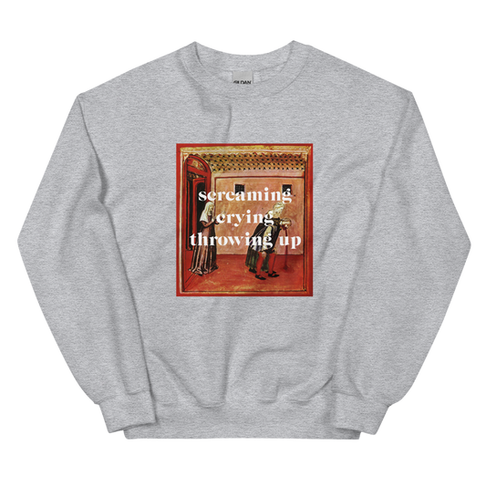 Screaming Crying Throwing Up